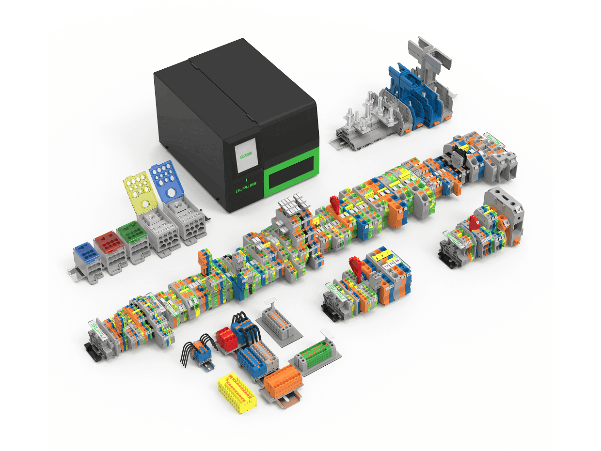 Din Rail Terminals Blocks
