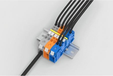 TCU35/4X6 Rail-Mounted Potential Distribution Terminal