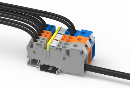 Hybrid Screw and Spring Connection